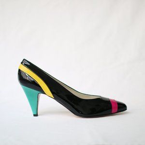 NIB Vintage Patent Leather Bally Heels